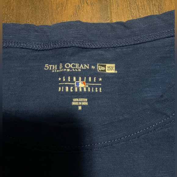 Texas Rangers MLB cuffed short sleeve T shirt Genuine Merchandise %100 cotton - Picture 3 of 4